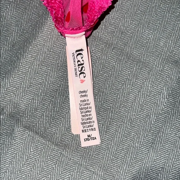 Victoria's Secret Pink Heart Panties - Picture 3 of 3